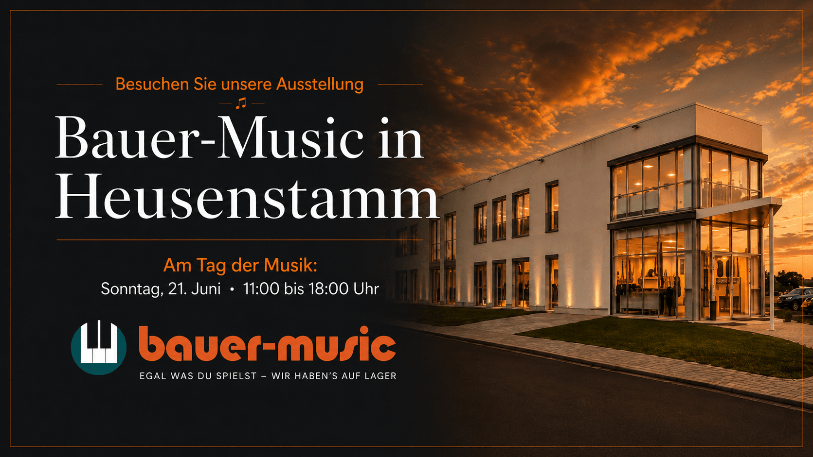 Tag der offenen Tür bei Bauer-Music