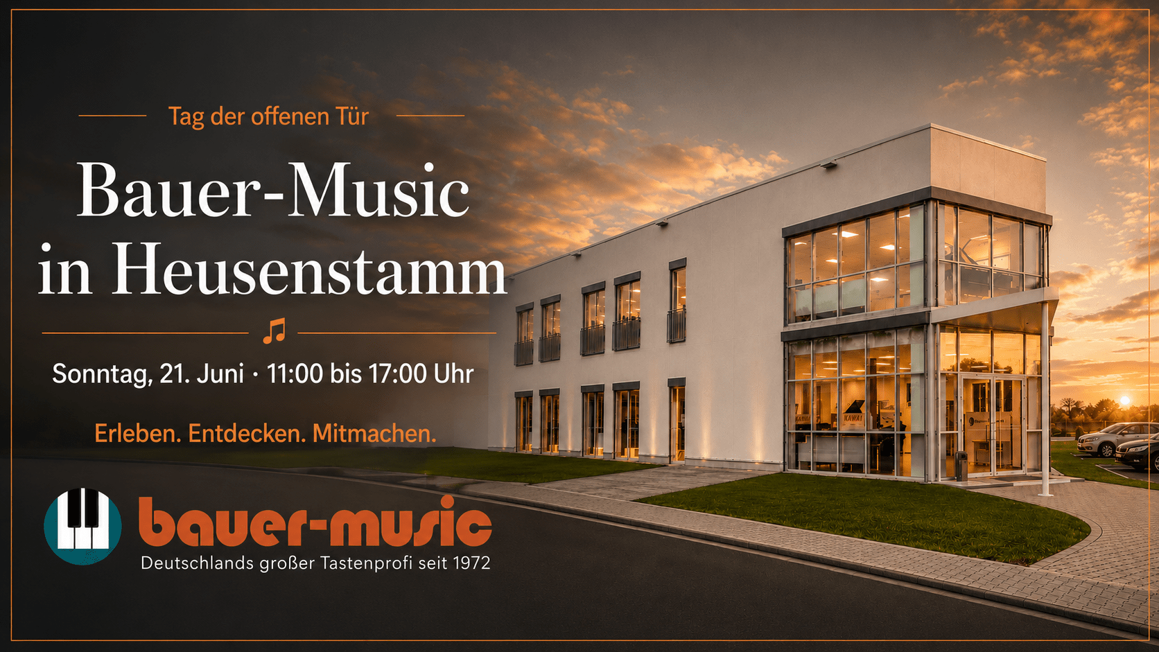 Tag der offenen Tür bei Bauer-Music in Heusenstamm